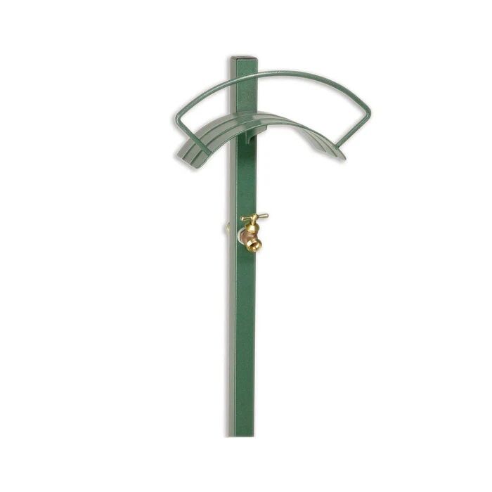 Yard Butler Free-Standing Hose Hanger With Faucet