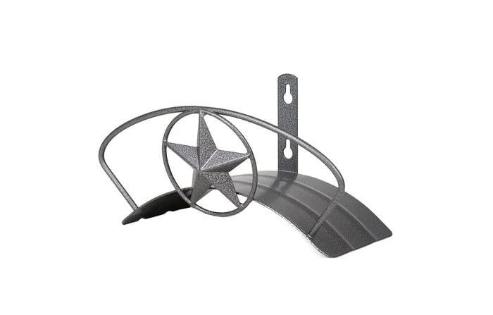 Yard Butler Heavy Duty Wall Mounted Star Design Hose Hanger