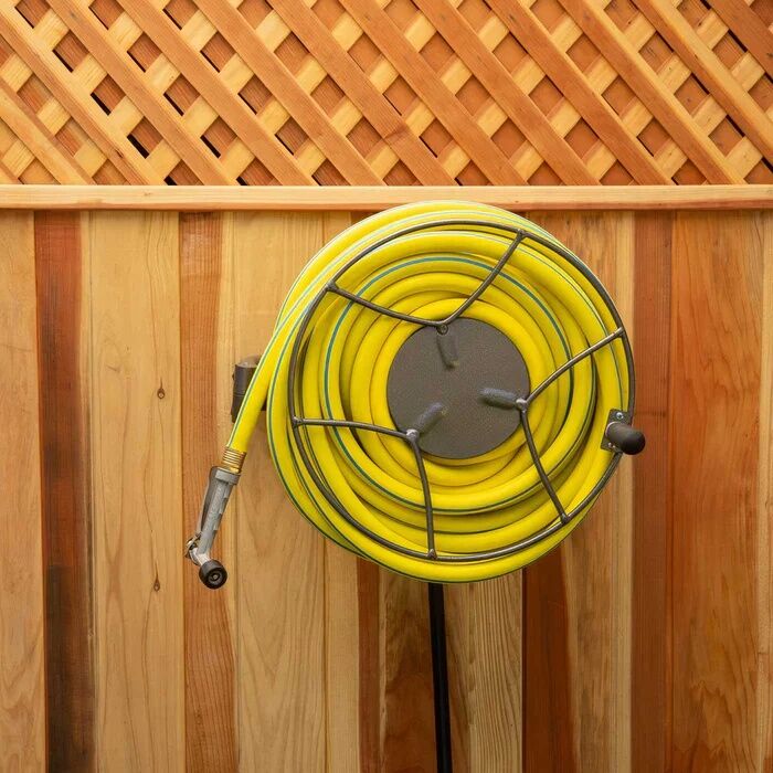 Yard Butler Wall Mounted Swivel Hose Reel