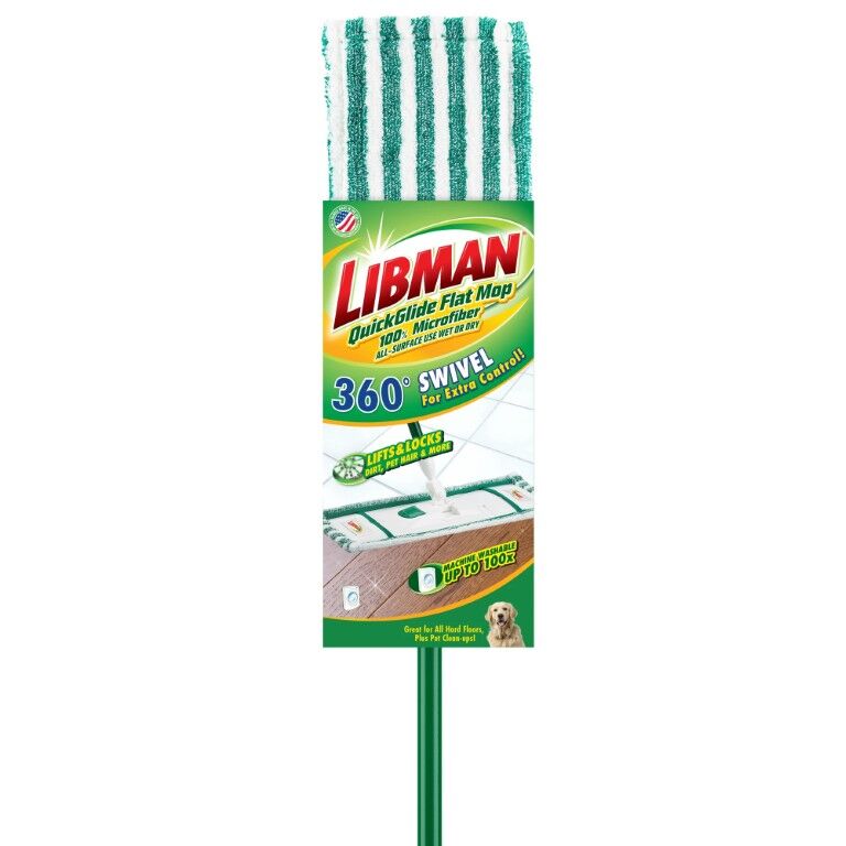 Libman Wet & Dry Microfiber Mop, 52-In