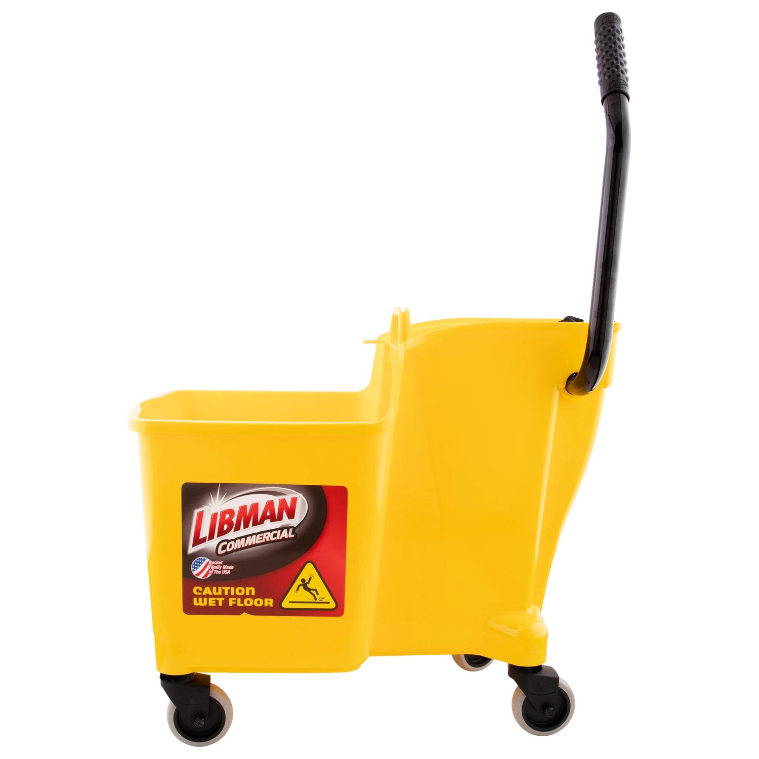 Libman One-Piece Mop Bucket & Wringer, 32-Qt