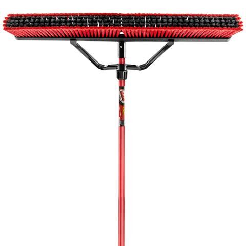 Libman Multi-Surface Heavy-Duty Push Broom, 36-In