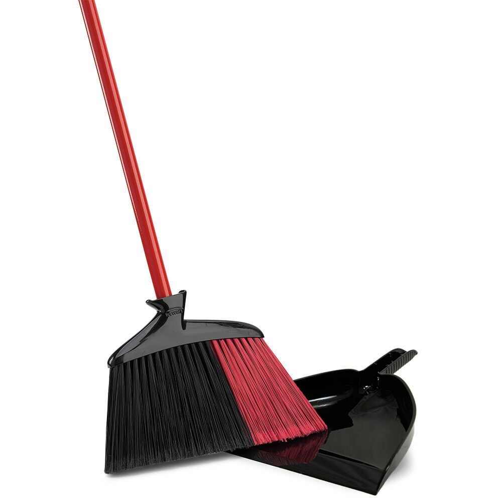 Indoor /Outdoor Angle Broom With Dustpan