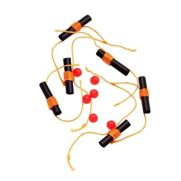 Thill Orange Premium Bobber Stops, 6-Pk