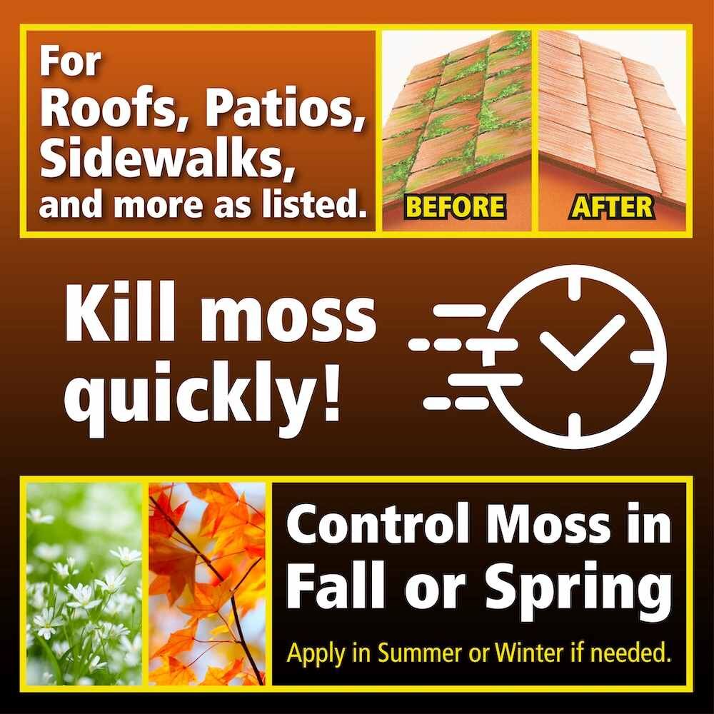 Moss Out! for Roofs & Walks RTS, 27-Oz