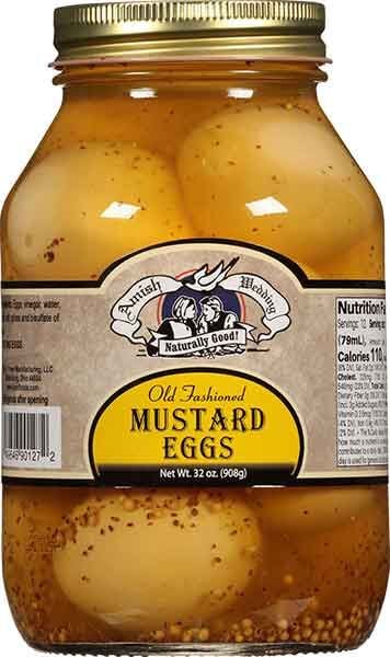 Amish Wedding Old Fashioned Mustard Eggs, 32-Oz