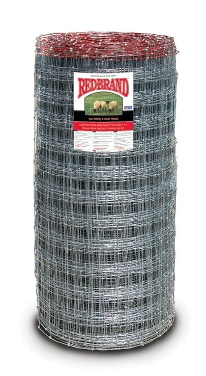 Red Brand Square Deal H Class 1 Galvanized Sheep & Goat Fence, 48 in. x 330 ft.
