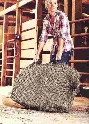 Lonestar Square Bale Net - Black