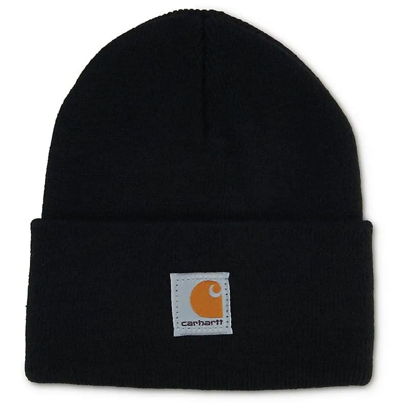 Carhartt Kids' Acrylic Beanie in Caviar Black