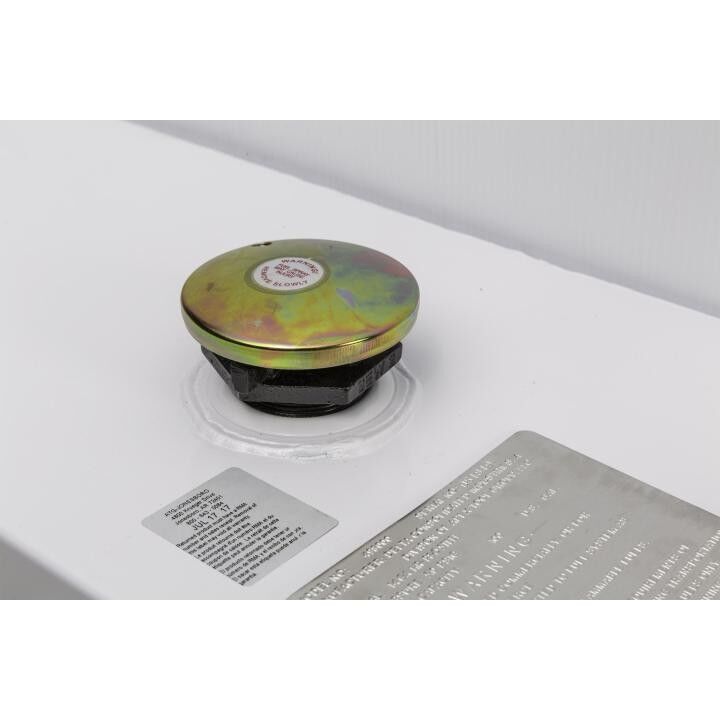 Crescent JOBOX Black Rectangular Steel Liquid Transfer Tank, 100-Gal