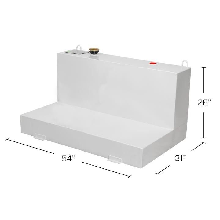 92-Gal L-Shape Steel Liquid Storage Tank