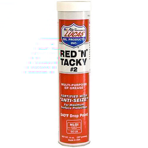 Lucas Oil Red 'N' Tacky Grease, 14-Oz
