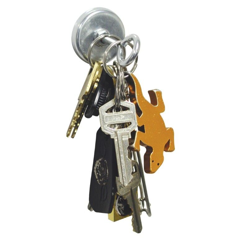 Master Magnetics Ceramic Round Base Magnet, 1.425-In