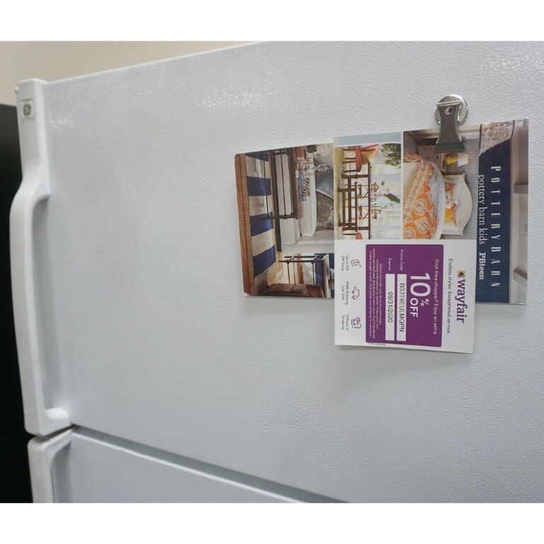 Master Magnetics Handy Clips Magnetic Metal Clips, 2-Pk