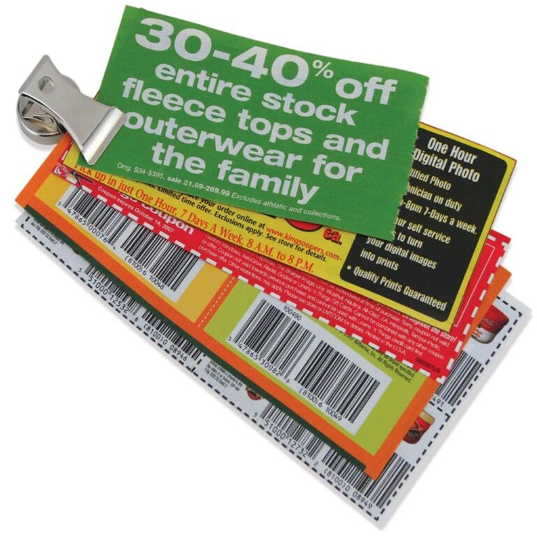 Master Magnetics Handy Clips Magnetic Metal Clips, 2-Pk