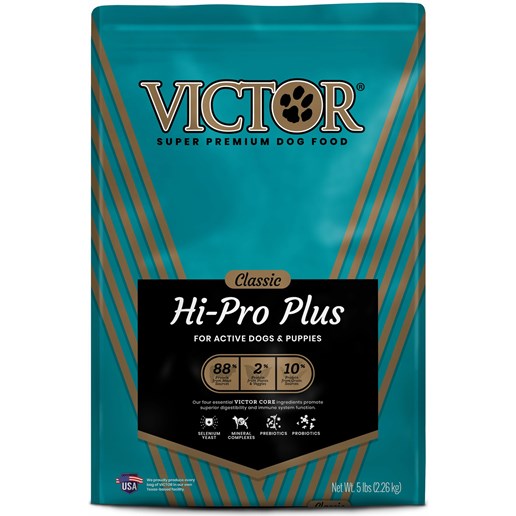 Victor Classic Hi-Pro Plus, Dry Dog Food, 5-Lb Bag