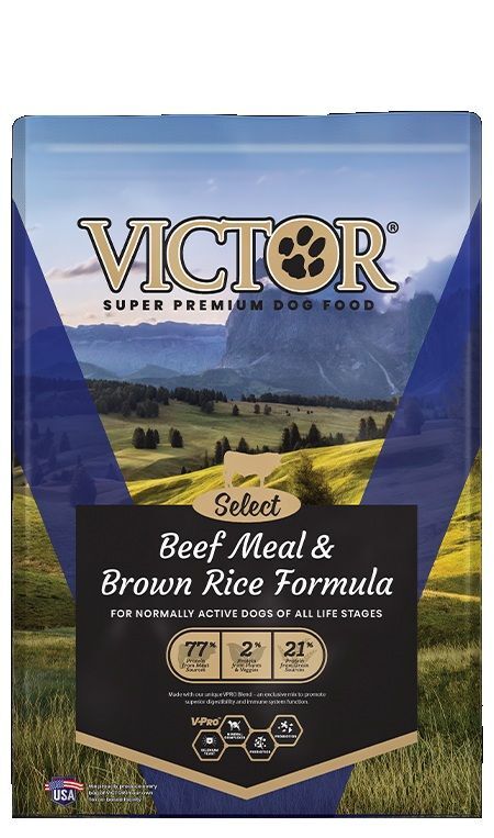Victor Beef Meal & Brown Rice Formula Dog Food, 40-Lb
