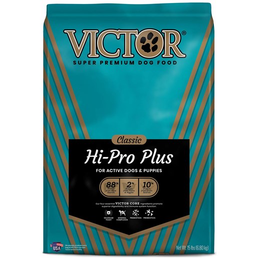 Victor Classic Hi-Pro Plus, Dry Dog Food, 15-Lb Bag