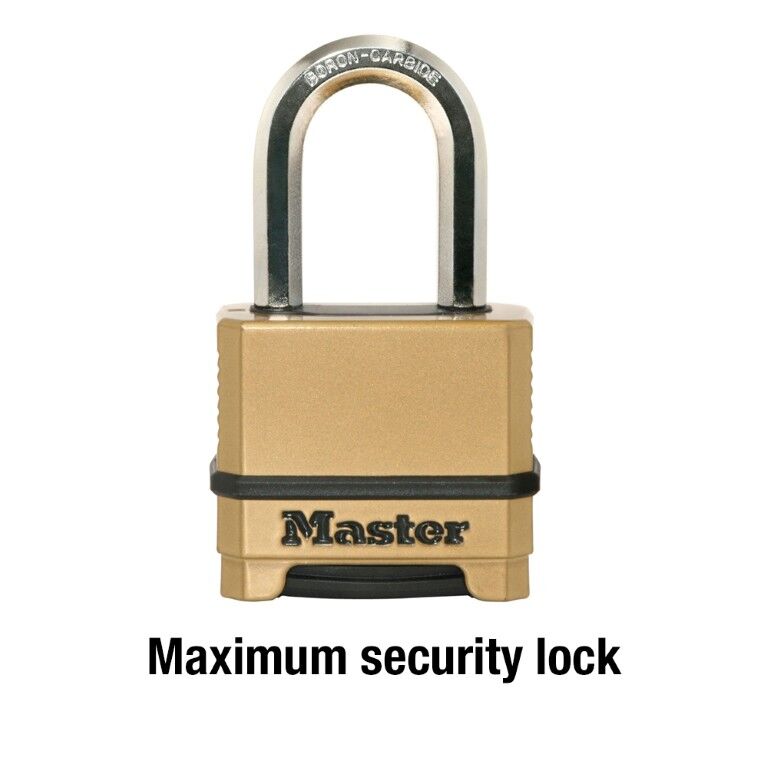 MasterLock Combination Lock, 1 1/2-In