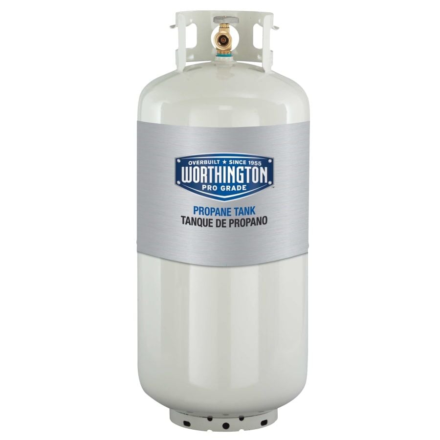 Worthington Steel Portable Propane Tank, 40-Lb