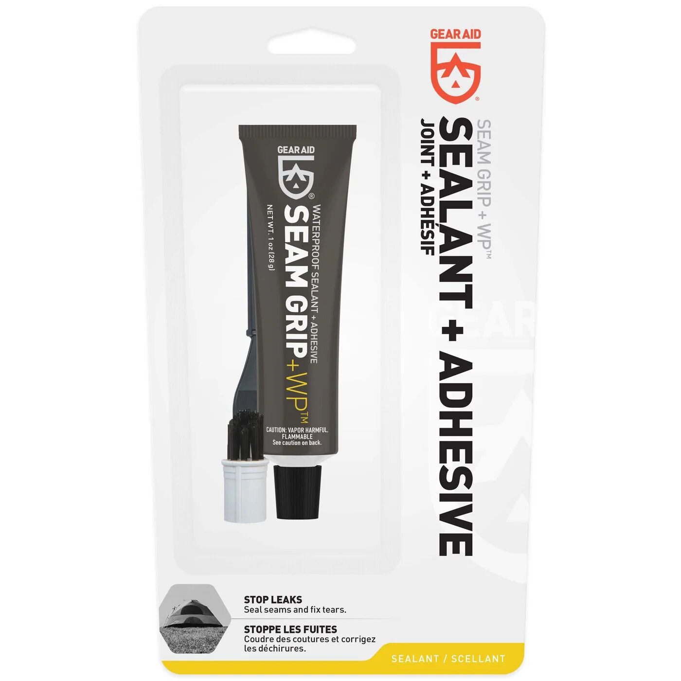 Gear Aid Seam Grip WP Waterproof Sealant And Adhesive, 1-Oz