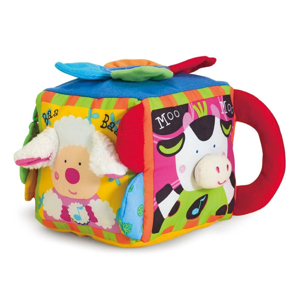 Melissa & Doug K’s Kids Musical Farmyard Cube Learning Toy