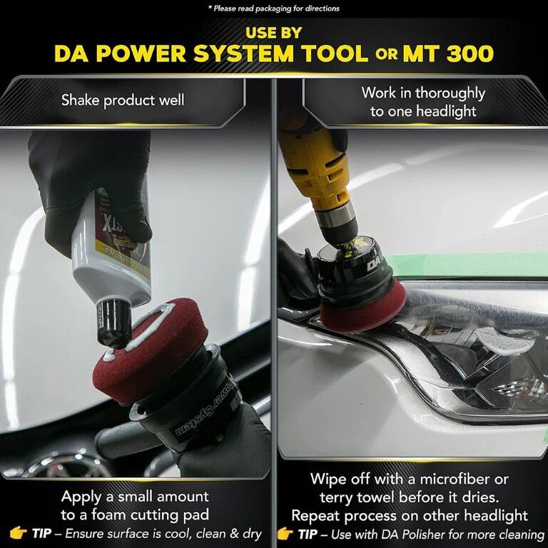 Meguiar's PlastX Clear Plastic Cleaner & Polish, 10-Oz