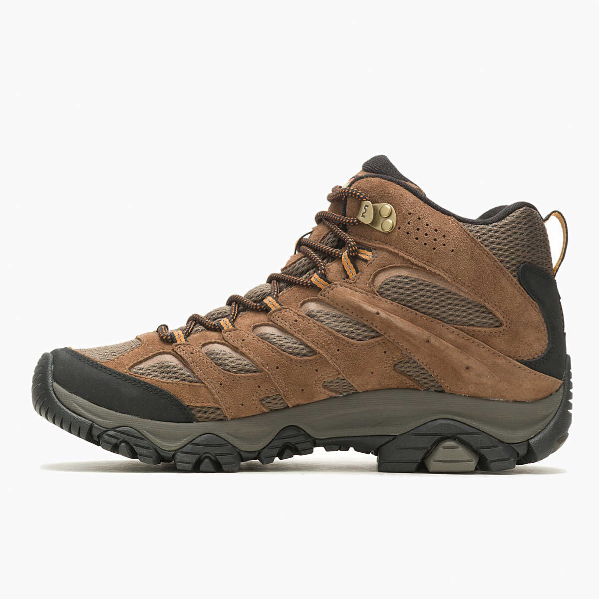 Merrell Men's Moab 3 Mid Waterproof Boot in Earth