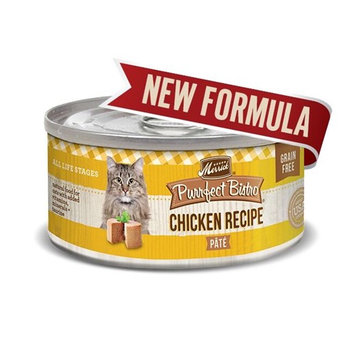 5.5oz Purrfect Bistro Grain Free Chicken Pate Wet Cat Food