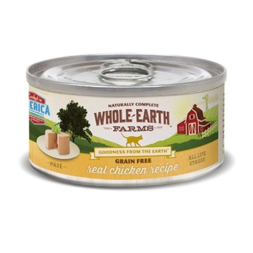 5oz Whole Earth Foods Chicken Wet Cat Food