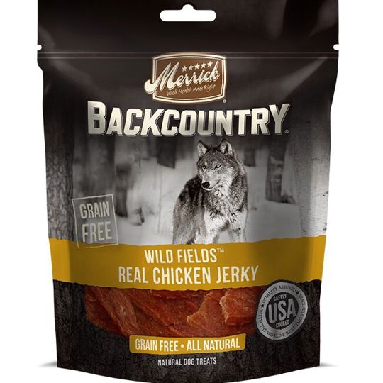 Backcountry Wild Fields Real Chicken Jerky Treats Merrick Coastal Country