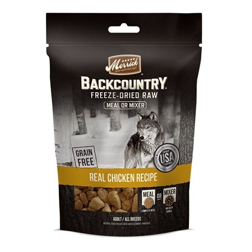 Backcountry Freeze Dried Raw Meal Mixer - Real Chicken Recipe