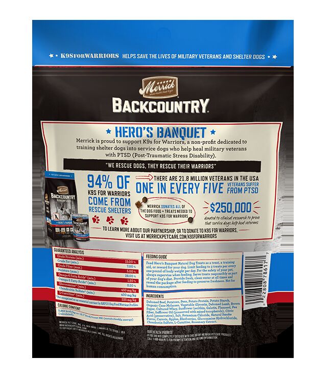 Backcountry Hero's Banquet Treats