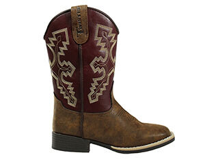 M & F Western Kids' Twister Blake Twister Boot