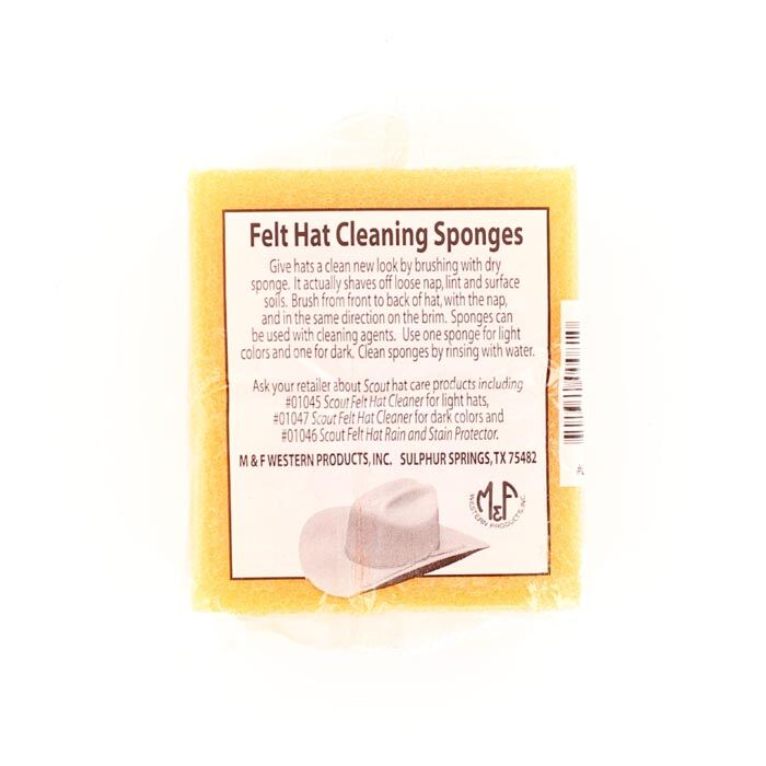 M & F Western Felt Hat Cleaning Sponges