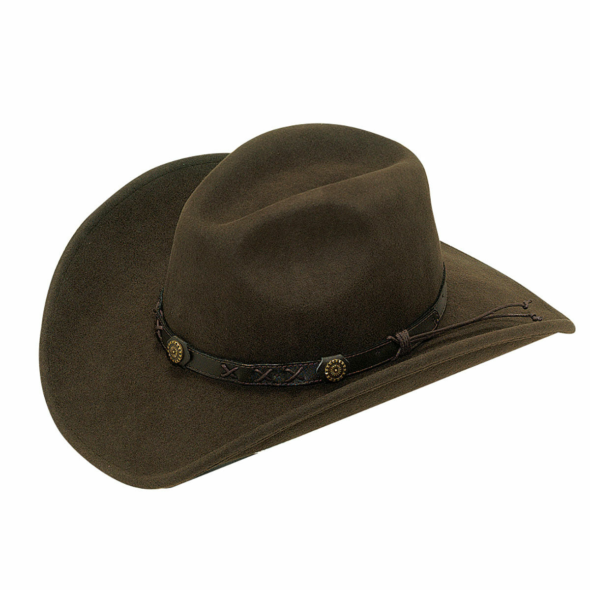 Brown Twister Cowboy Hat