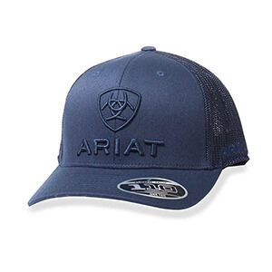 M & F Western Men's Ariat Flexfit 110 Cap in Navy