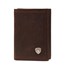 Ariat Leather Tri-fold Wallet Rodeo Wallet in Brown Rowdy