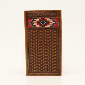 M & F Western Men's Ariat Southwestern Embroidered Rodeo Wallet