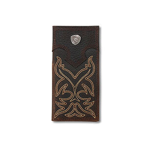 M & F Western Kids' Ariat Leather Rodeo Wallet