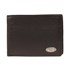 Nocona Leather Tri-Fold Wallet in Black