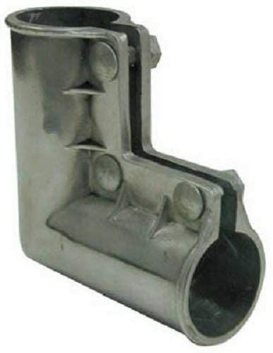 Midwest Air Tech 1-3/8" X 1-3/8" Aluminum Chain Link Gate Corner Fitting - Quantity 8
