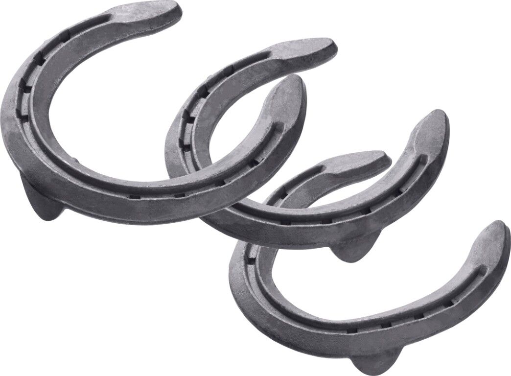 St. Croix Forge Eventer Hind Pattern Steel Horseshoe, Size 2, 2-Pk