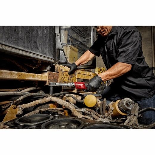 Milwaukee M12 FUEL Extended Reach Ratchet, 3/8-In