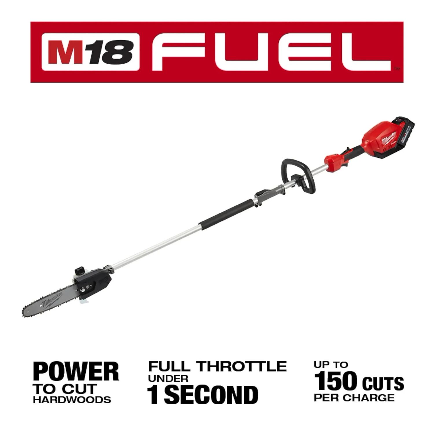 M18 FUEL™ 10-In Pole Saw with QUIK-LOK™