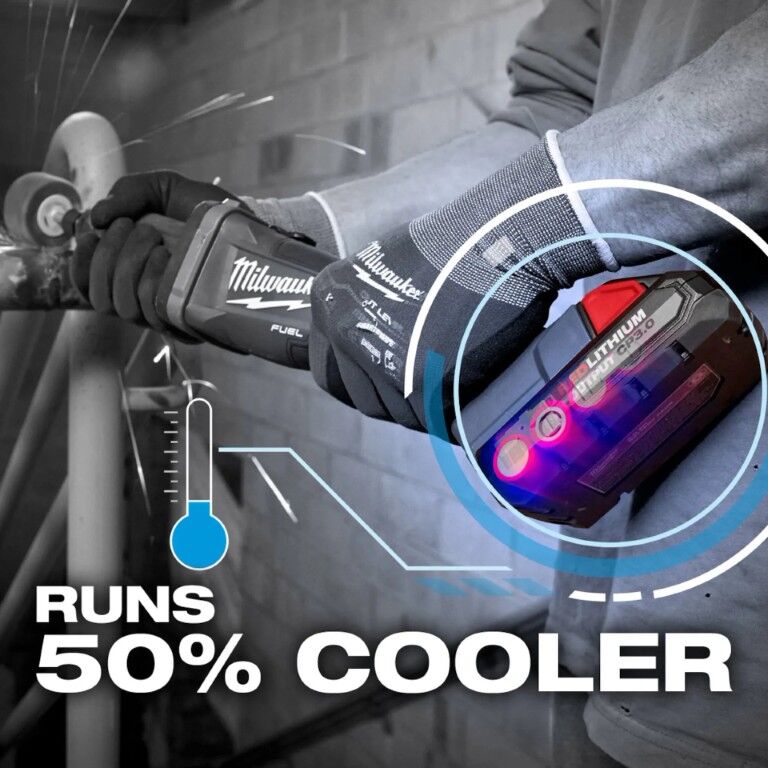 Milwaukee M18 RedLithium High Output CP3.0 Battery, 3-Ah