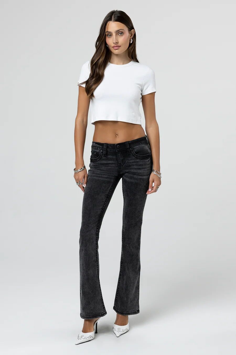 Miss Me Women's Ryder Jane Bootcut Jeans in Black