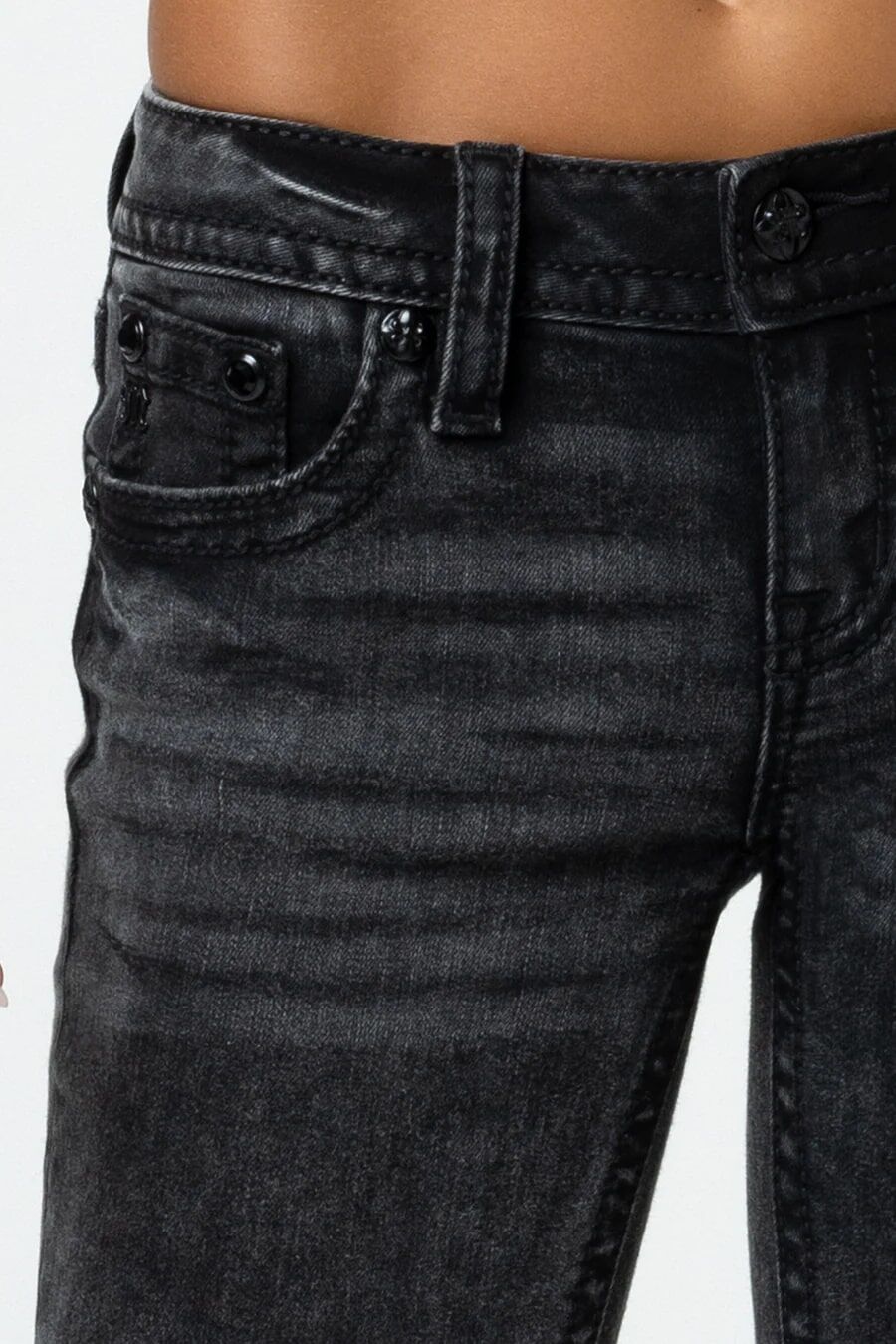 Miss Me Women's Ryder Jane Bootcut Jeans in Black