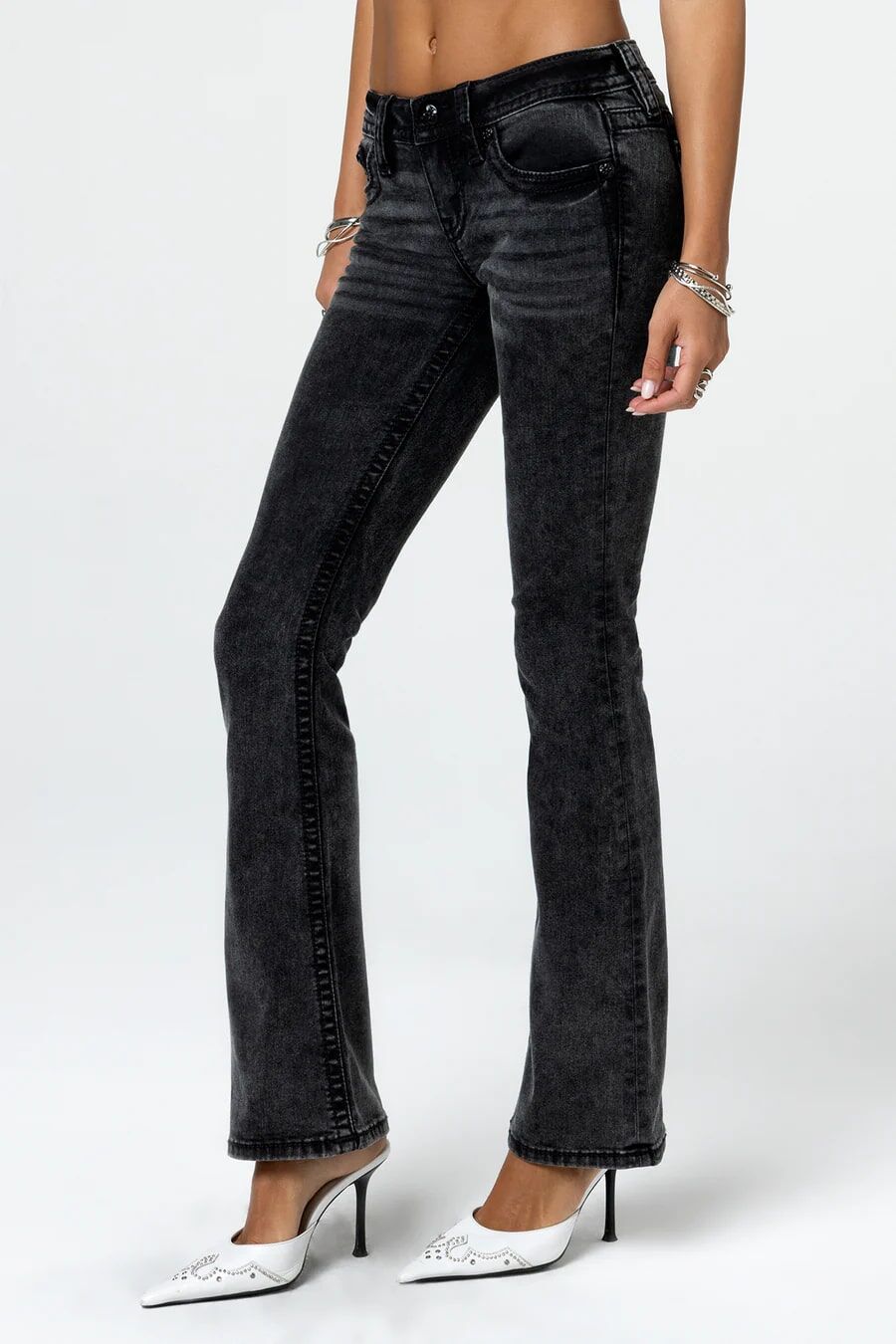 Miss Me Women's Ryder Jane Bootcut Jeans in Black