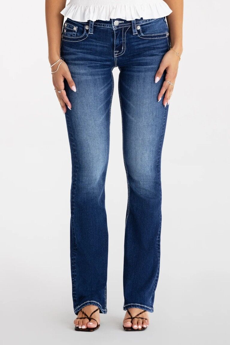 Miss Me Women's Cohen Stitched Bootcut Jeans